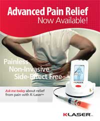 Advanced Pain Relief with K-Laser Therapy